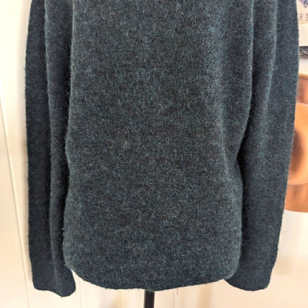 & Other Stories Green Mohair Sweater M Dark Academia Whimsigoth Fairy Grunge - Picture 10 of 11